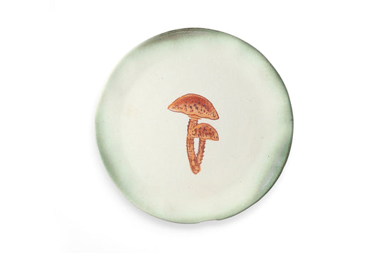 Magic Mushies - Pistara Flat Plate - Rust