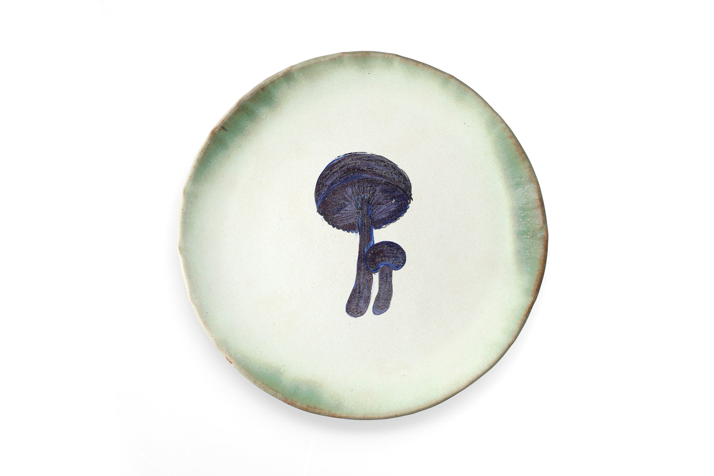 Magic Mushies - Pistara Serving Plate - Midnight