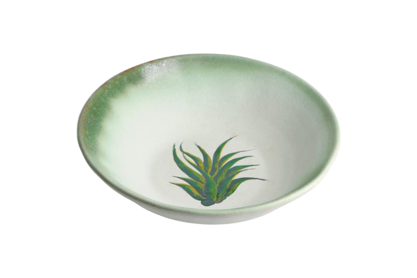 Magic Mushies - Pistara Deep Plate - Aloe