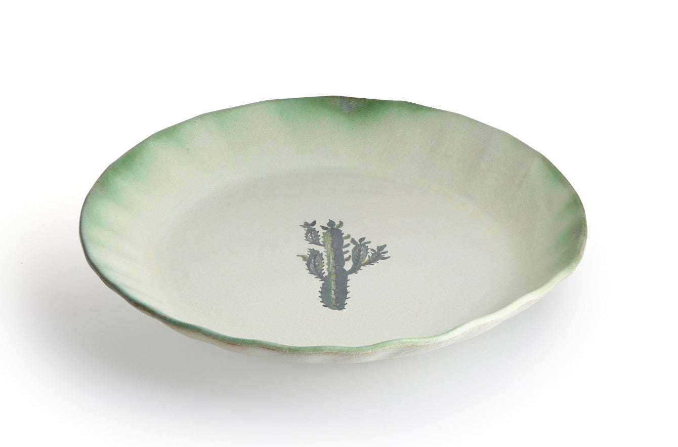 Magic Mushies - Pistara Serving Plate - Verde
