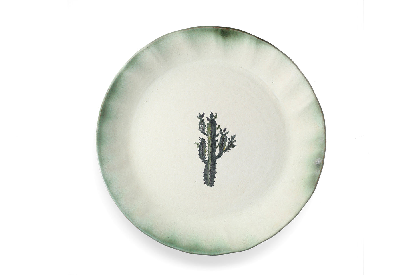 Magic Mushies - Pistara Serving Plate - Verde