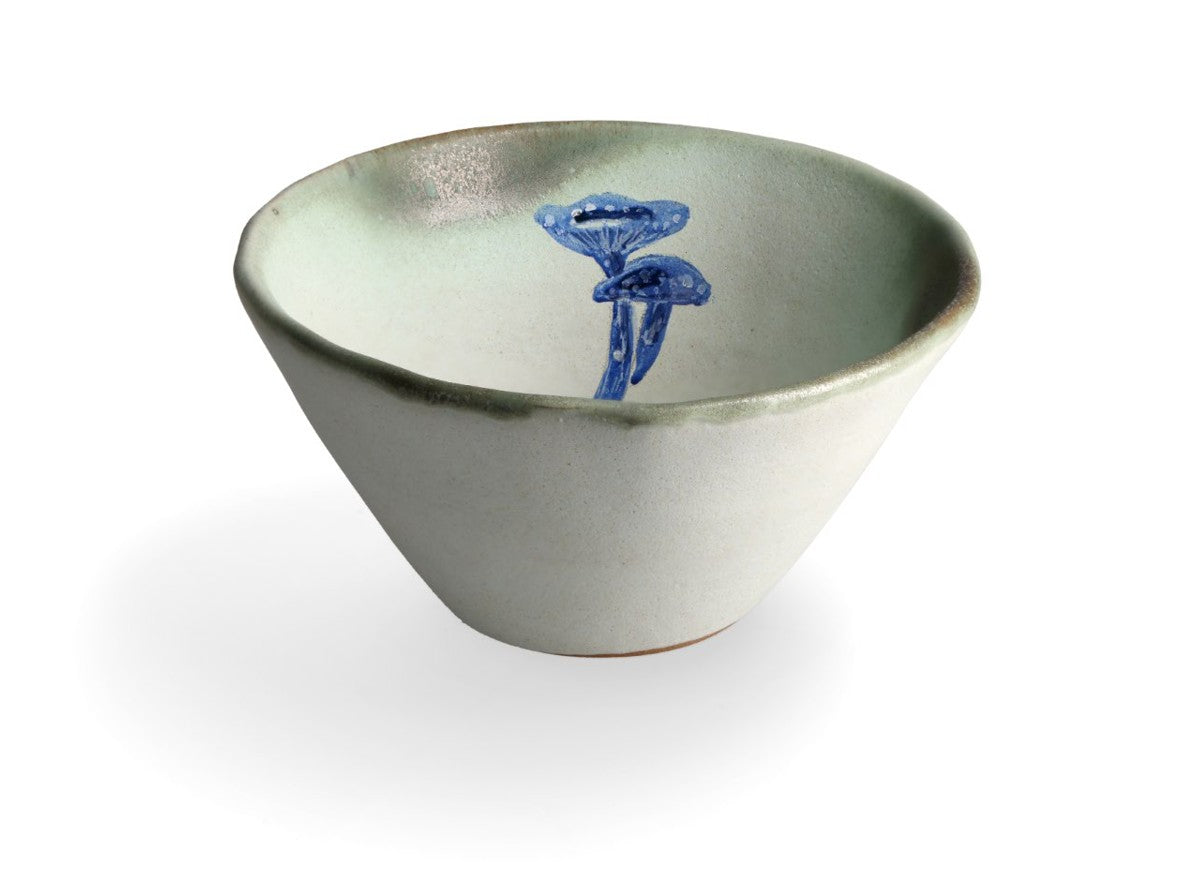 Magic Mushies - Pistara Bowl - Indigo