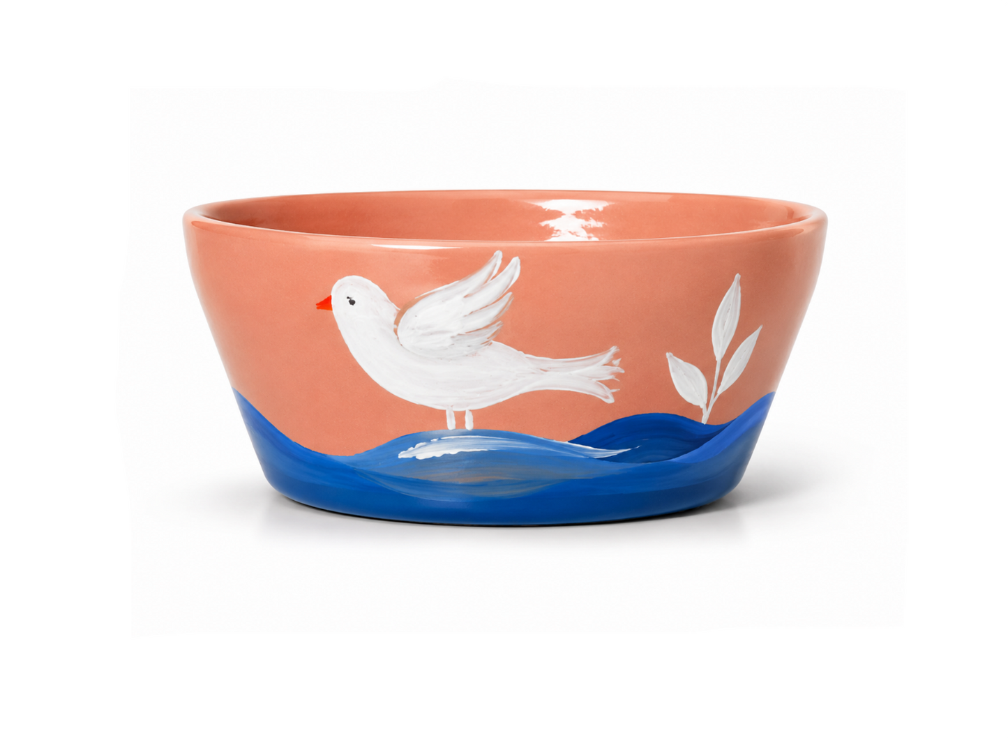 Folklore - Clay Glossy Large Bowl