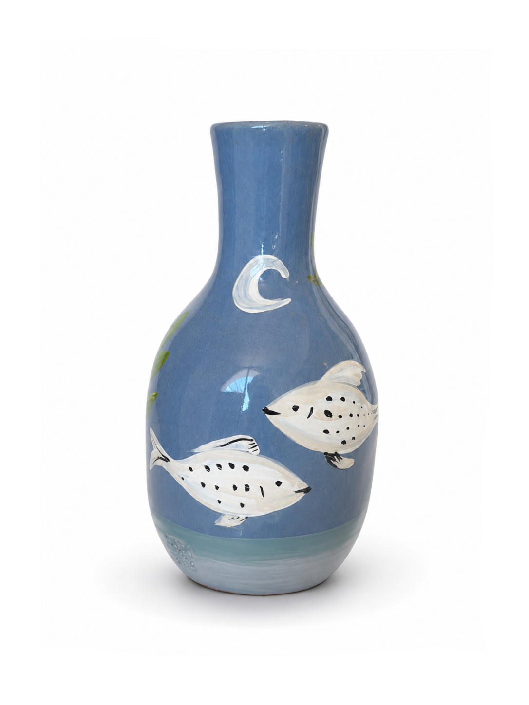 Folklore - Glossy Blue Tall Vase