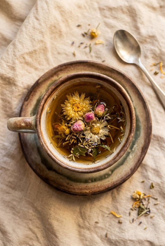 Caves - Sage Tea/Coffee Set