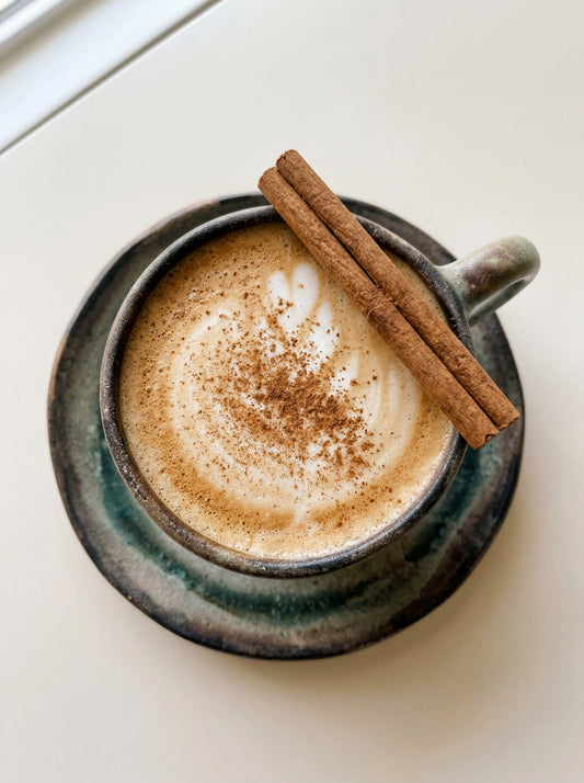 Caves - Sage Cappuccino Set