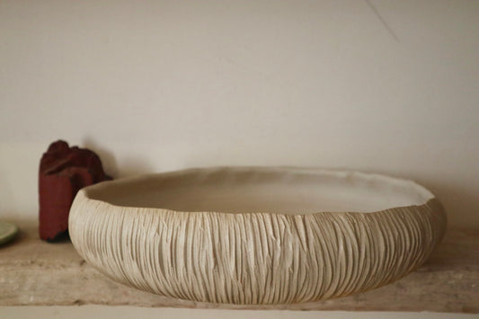 Coco - Deep Serving Platter - Ivory White