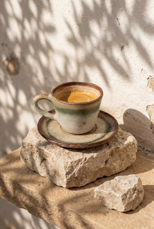 Caves - Sage Espresso Set