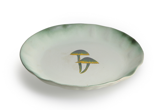 Magic Mushies - Pistara Deep Serving Plate Sunny
