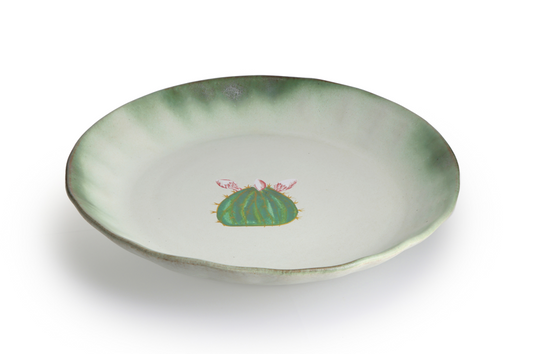 Magic Mushies - Pistara Deep Serving Plate Bunny