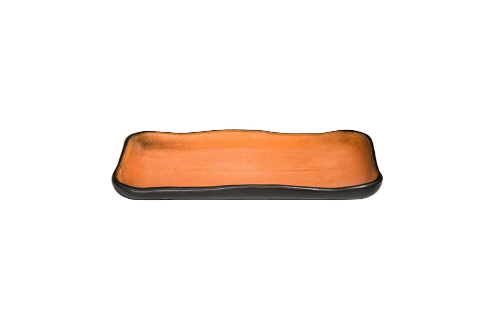 Form In Color - Orange Rectangular Serving Platter