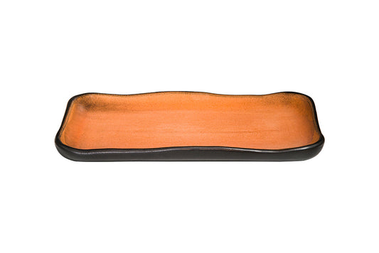 Form In Color - Orange Rectangular Serving Platter