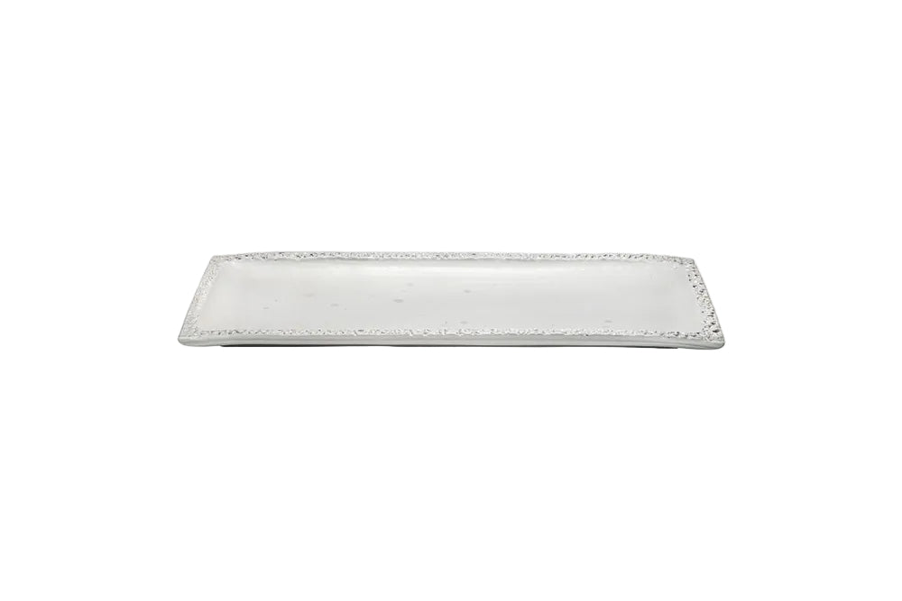 Mamba - White Matte Rectangular Serving Platter