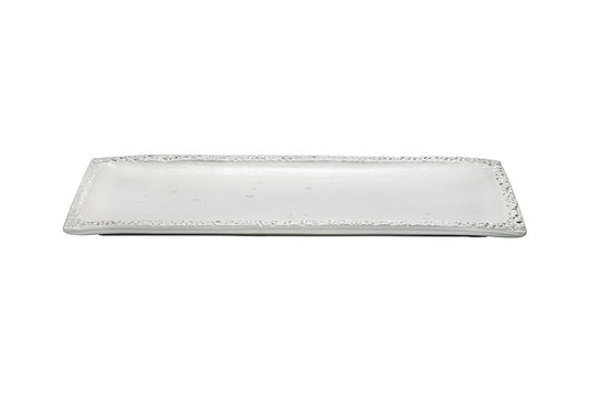 Mamba - White Matte Rectangular Serving Platter