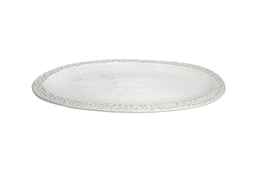 Mamba - White Matte Oval Serving Platter