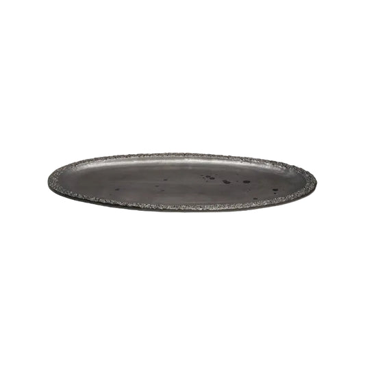 Mamba - Black Glossy Oval Serving Platter