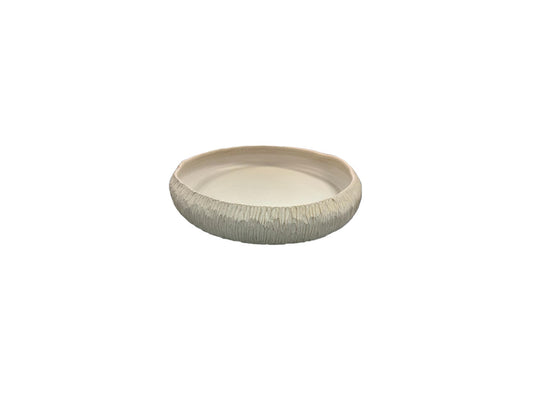 Deep Plate - D22cm X H6cm / Ivory (White) (AA-520329XR22)