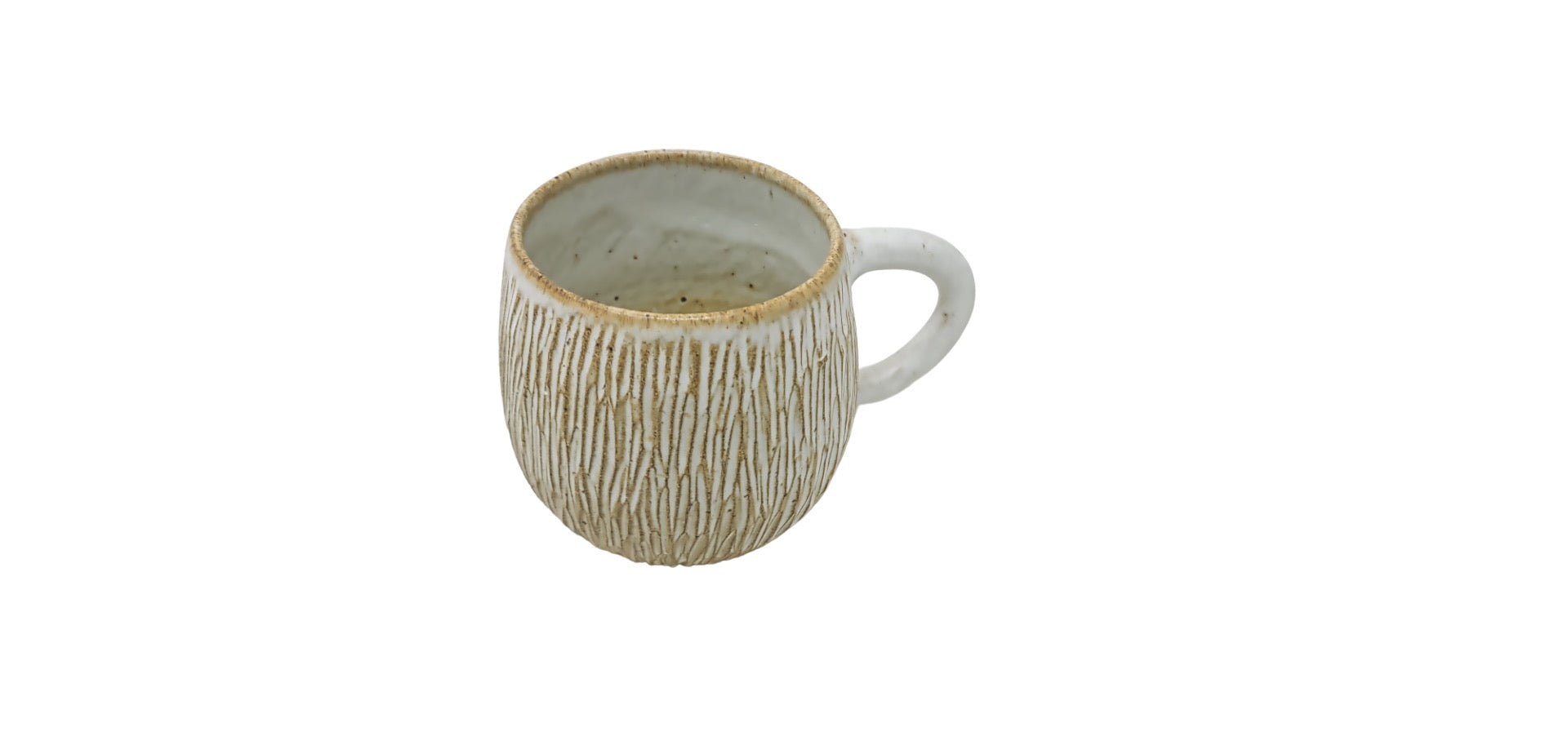 Mug - D8cm X H9cm / Ivory (White) (AA-521229XR08)