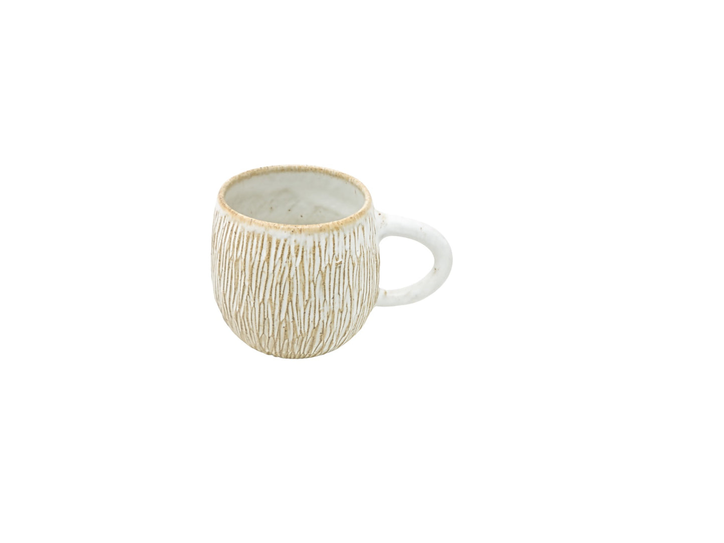 Mug - D10cm X H10cm / Ivory (White) (AA-521229XR10)